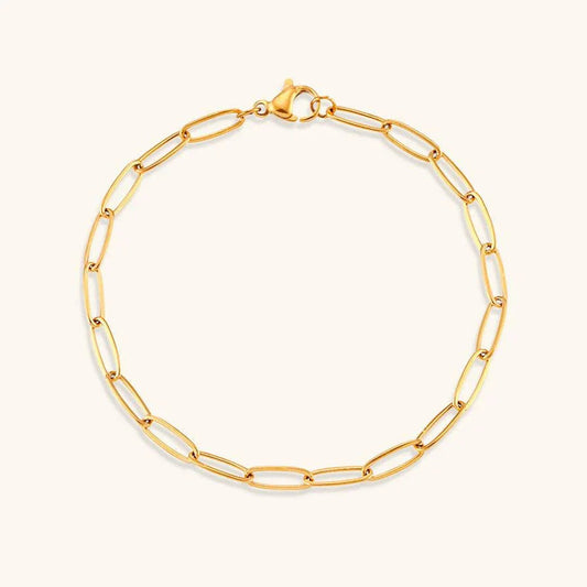 [Raffine]Lena Golden Chain Bracelet