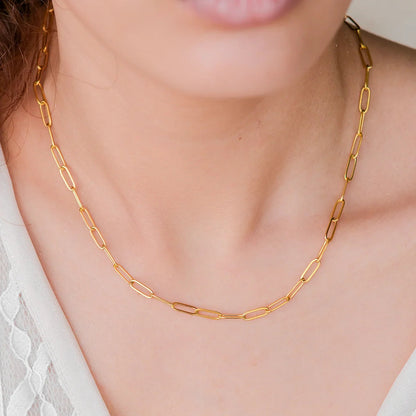 [Raffine]Lena Golden Chain Necklace