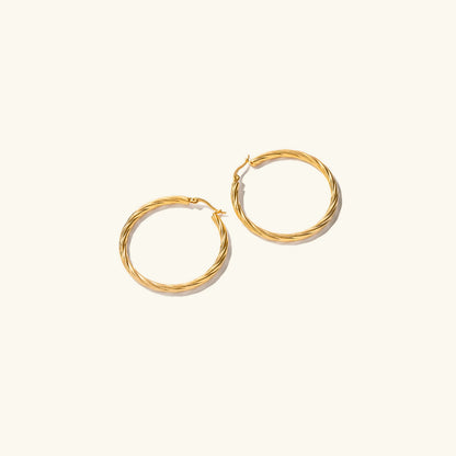 [Raffine]Zephy Hoop Earrings