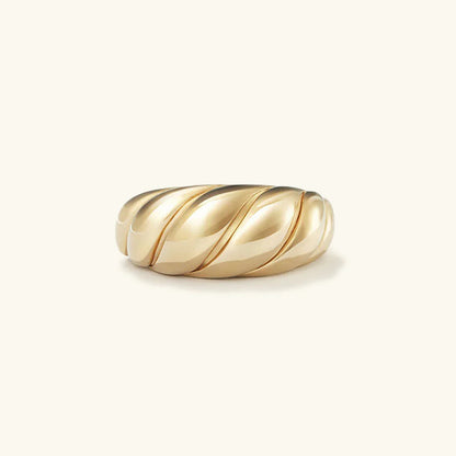[Raffine]Lorelei Gold Croissant Ring