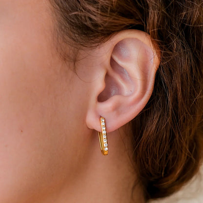 [Raffine]Lumiya Hoop Earrings