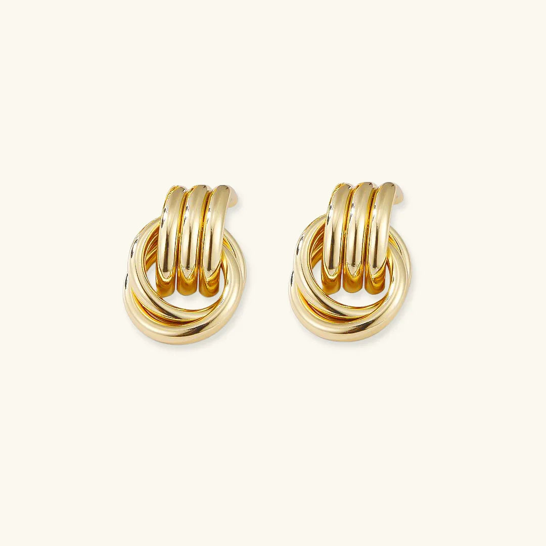 [Raffine]Luna Layered Hoop Earrings