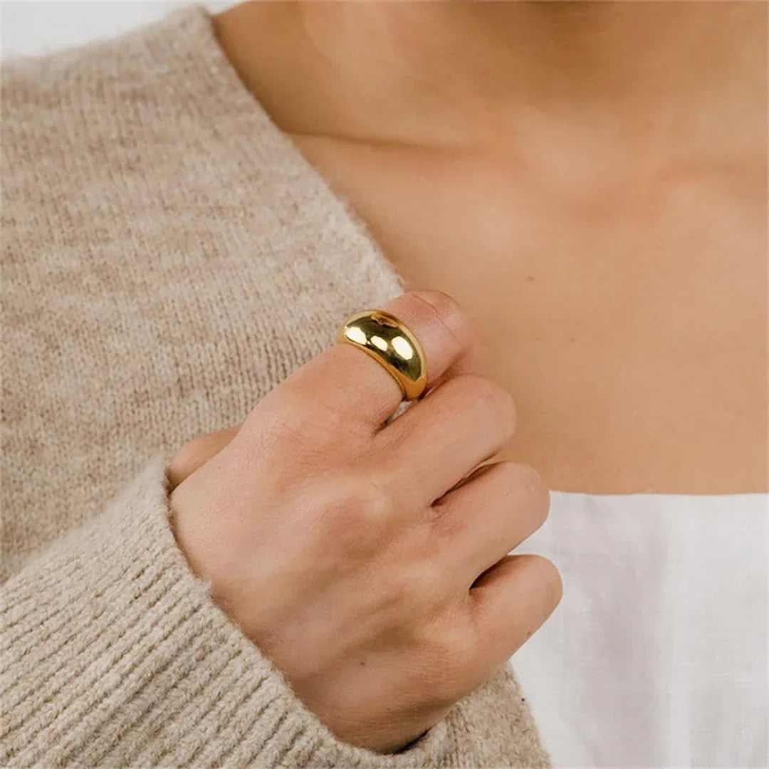 [Raffine]Lyra Gold Ring