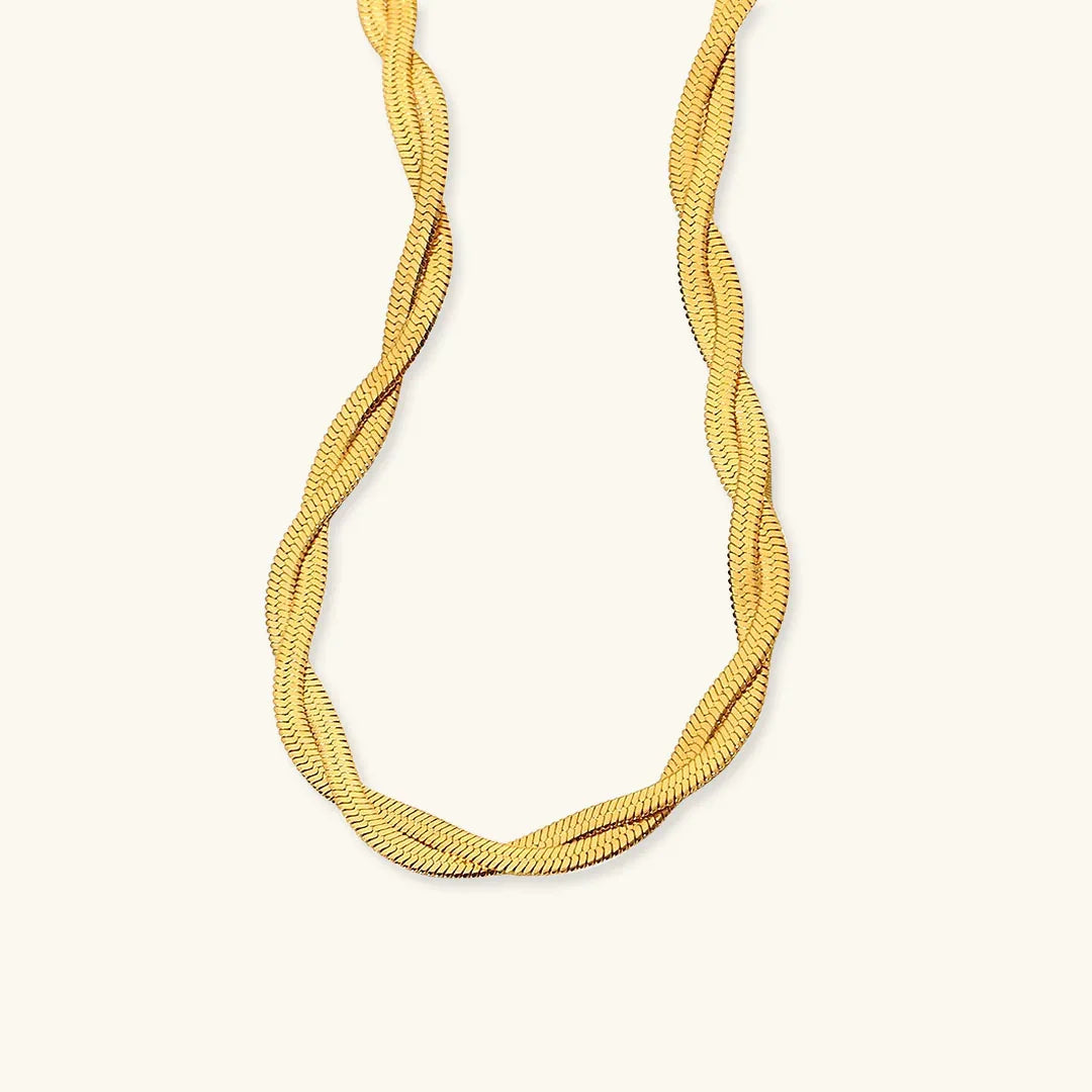 [Raffine]Lysa Twisted Chain Necklace
