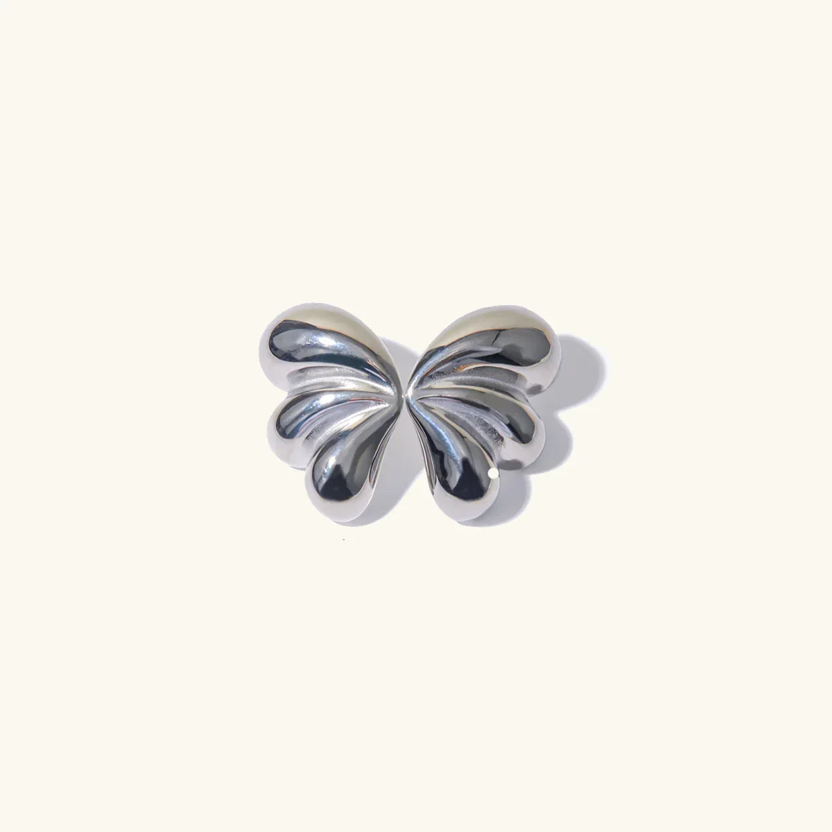 [Raffine]Liesel Gold Butterfly Earrings
