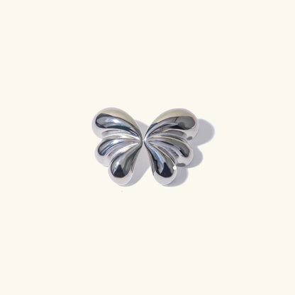 [Raffine]Liesel Gold Butterfly Earrings