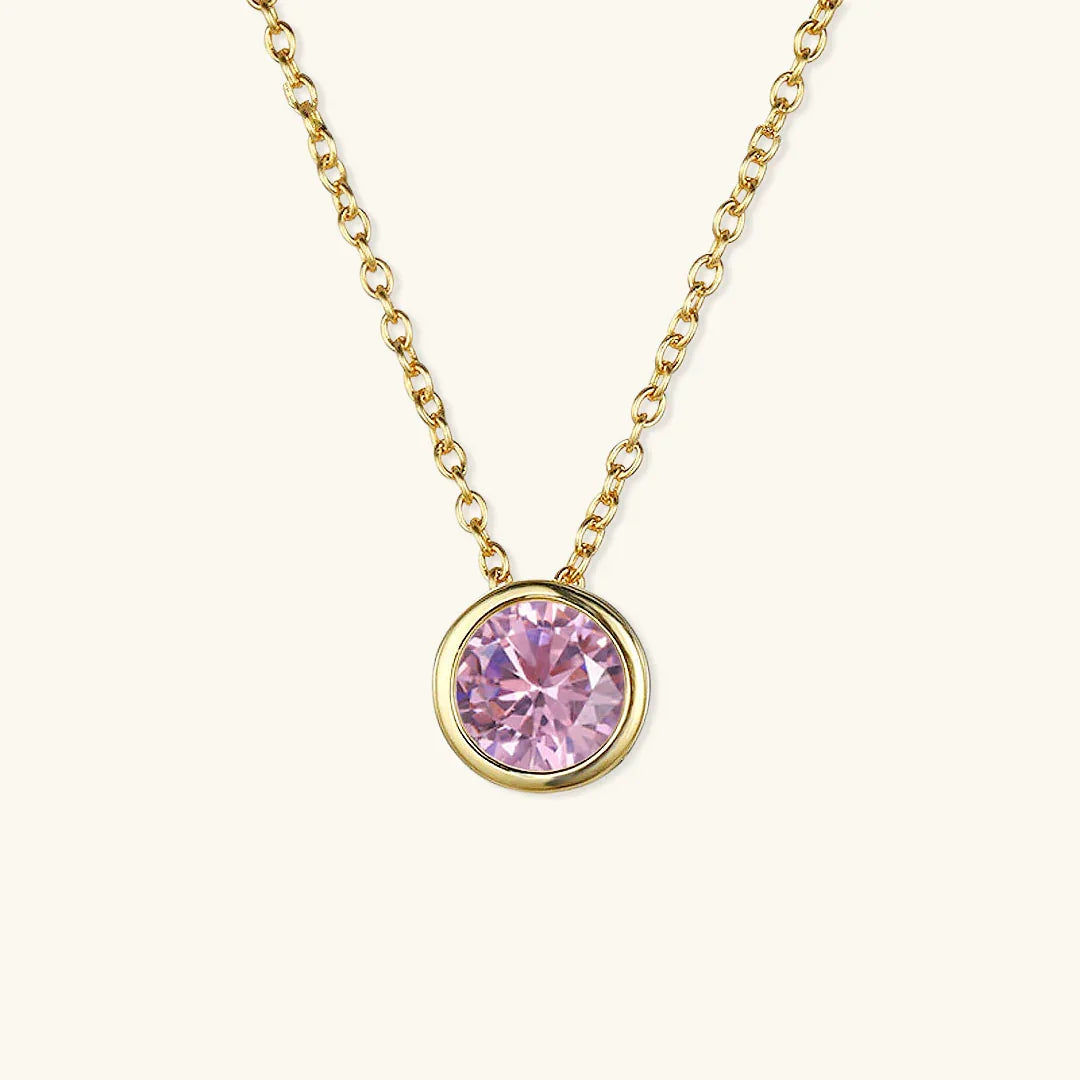 [Raffine]Amelia Birthstone Necklace