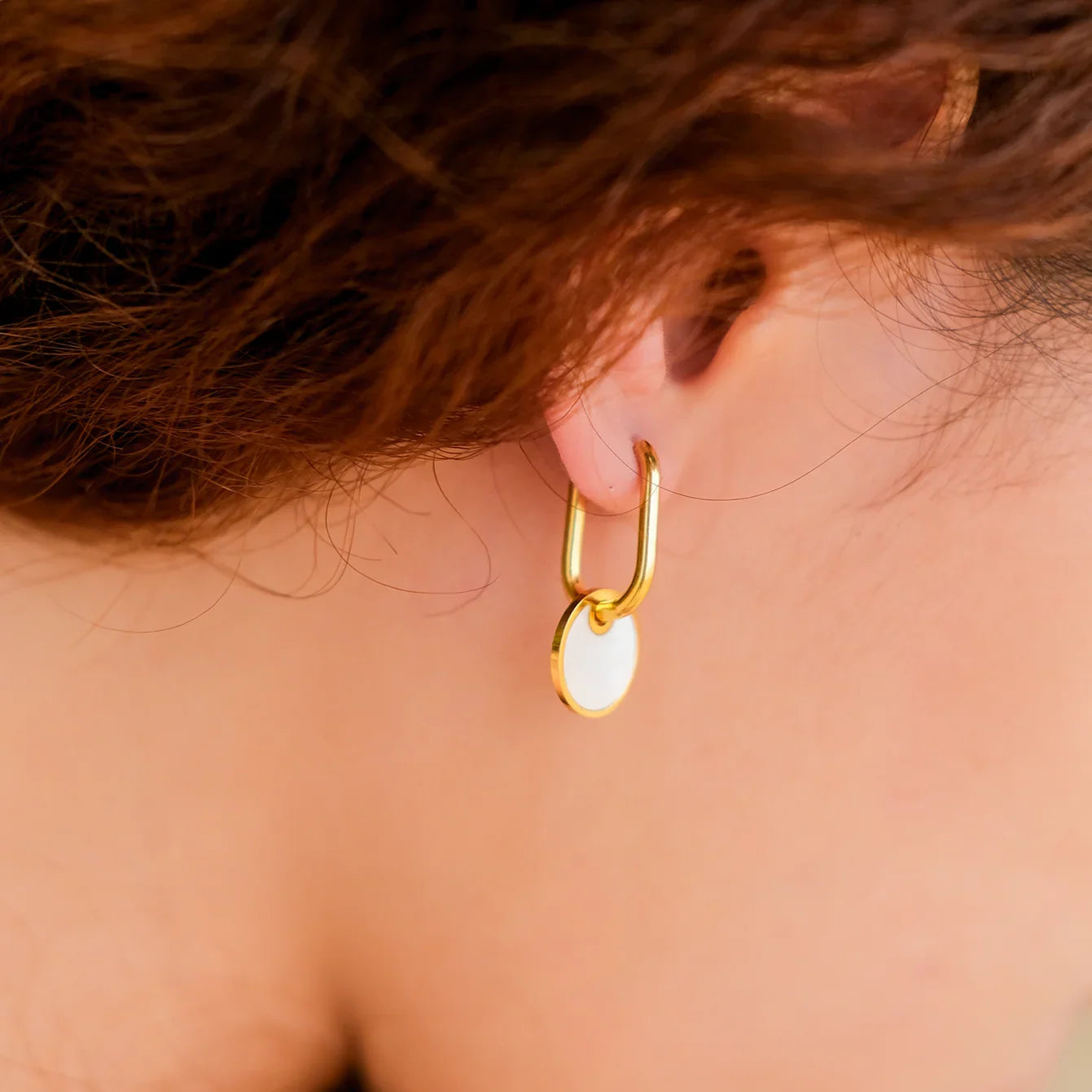 [Raffine]Lora Gold Earrings