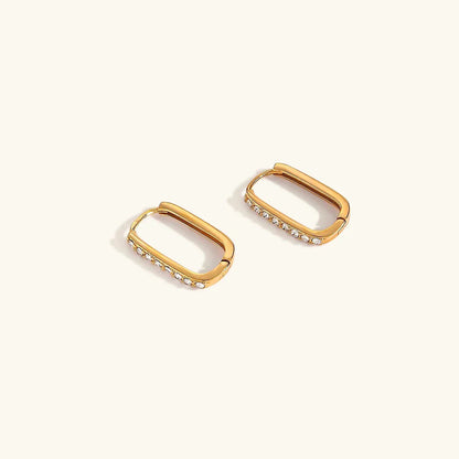 [Raffine]Maya Gold Hoop Earrings
