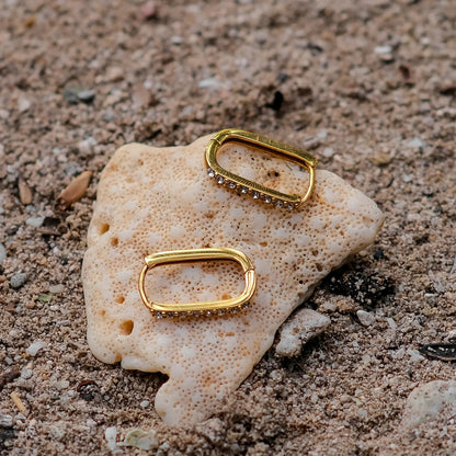 [Raffine]Maya Gold Hoop Earrings