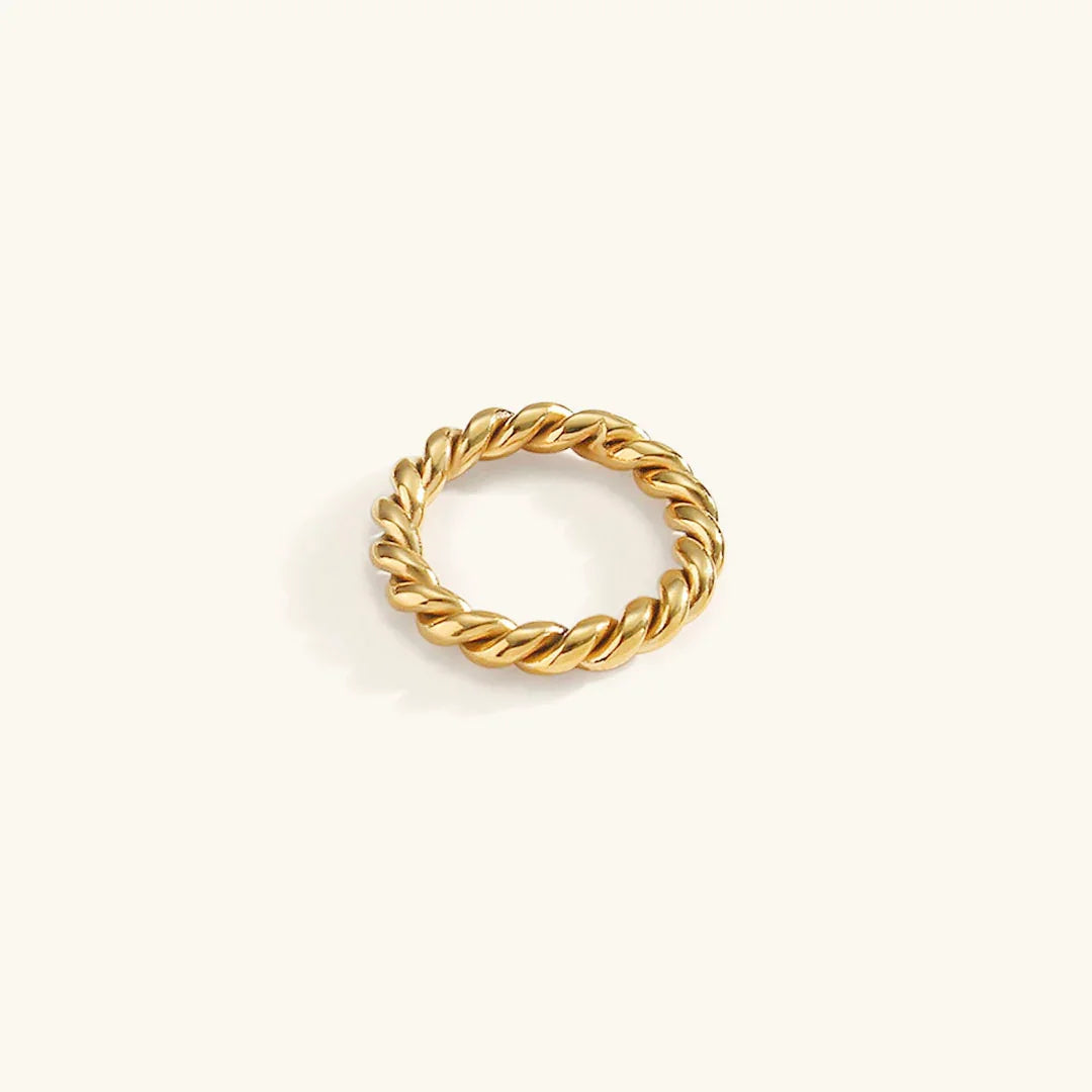 [Raffine]Melody Gold Twist Ring