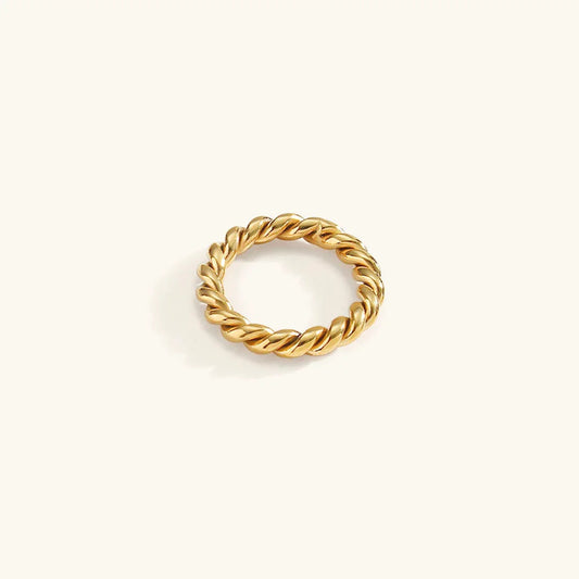 [Raffine]Melody Gold Twist Ring