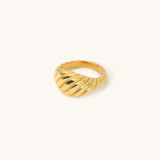 [Raffine]Mia Gold Croissant Ring