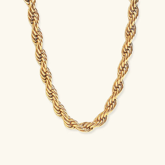 [Raffine]Mila Golden Twist Necklace