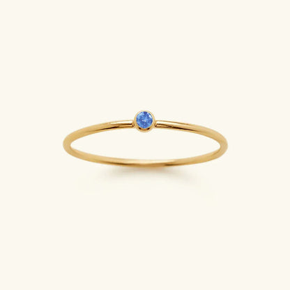 [Raffine]Amelia Birthstone Stacker Ring
