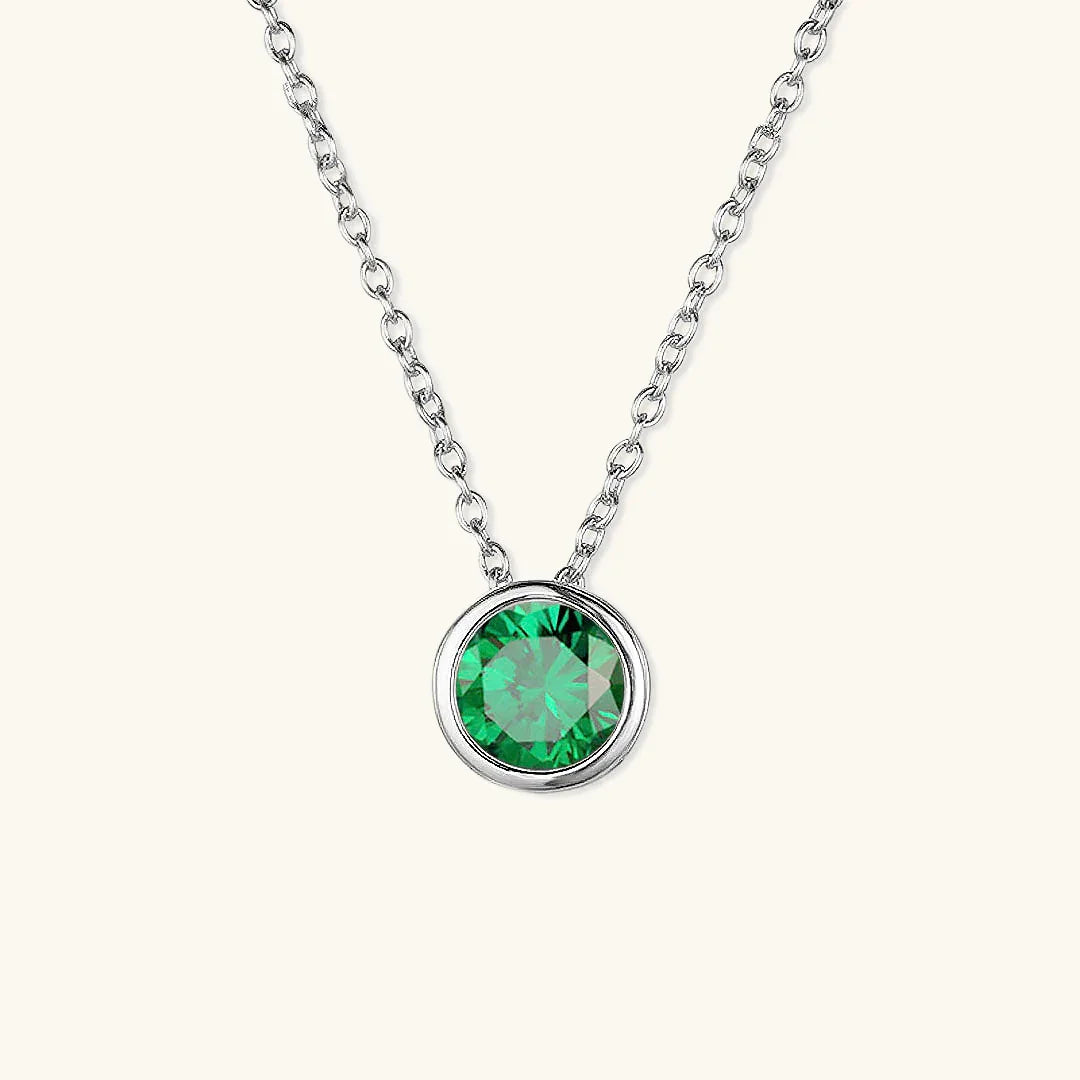 [Raffine]Amelia Birthstone Necklace