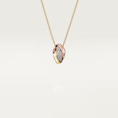 [Raffine]TRINITY CUSHION NECKLACE COLLECTION