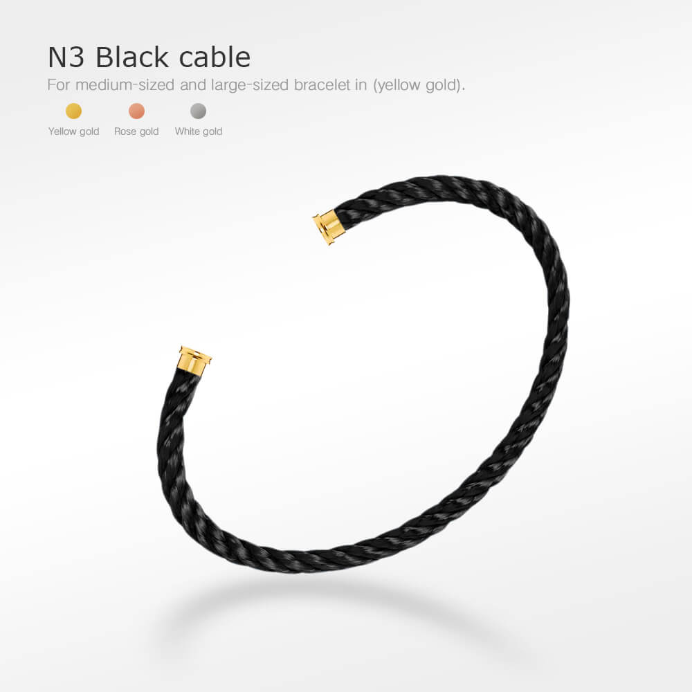 [Raffine]FORCE SERIES BRACELET CABLES 50 CHOICES (DIY SELECTION)