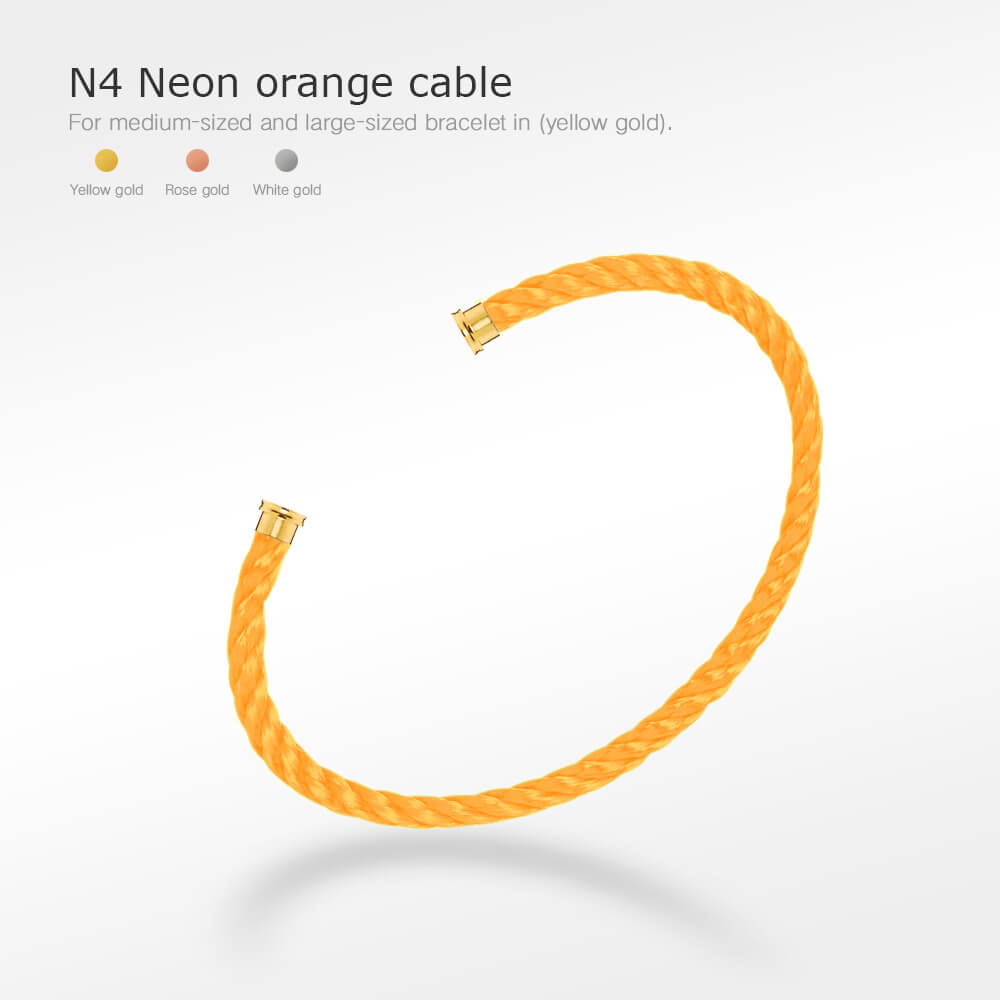 [Raffine]FORCE SERIES BRACELET CABLES 50 CHOICES (DIY SELECTION)