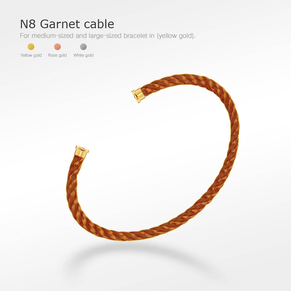 [Raffine]FORCE SERIES BRACELET CABLES 50 CHOICES (DIY SELECTION)