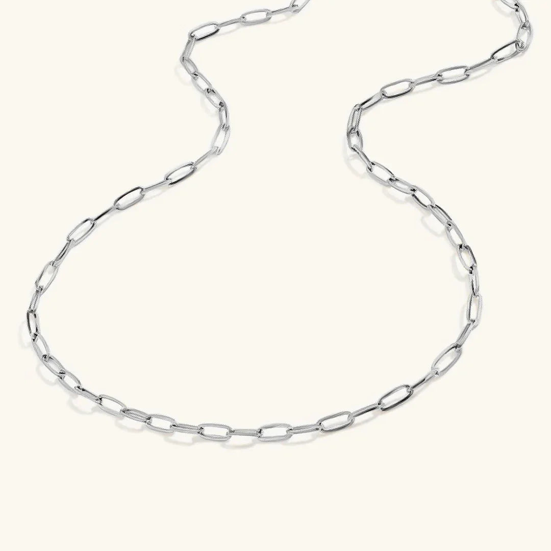 [Raffine]Nadia Paperclip Chain Necklace