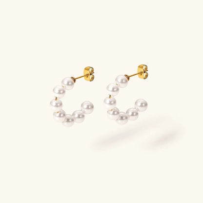 [Raffine]Nina Pearl Earrings