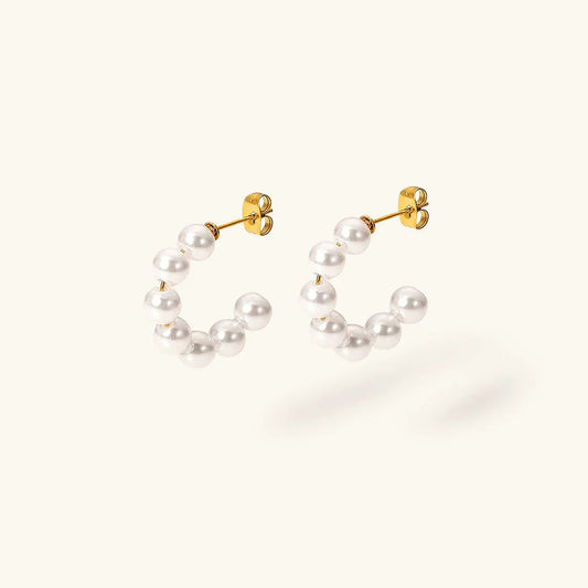 [Raffine]Nina Pearl Earrings