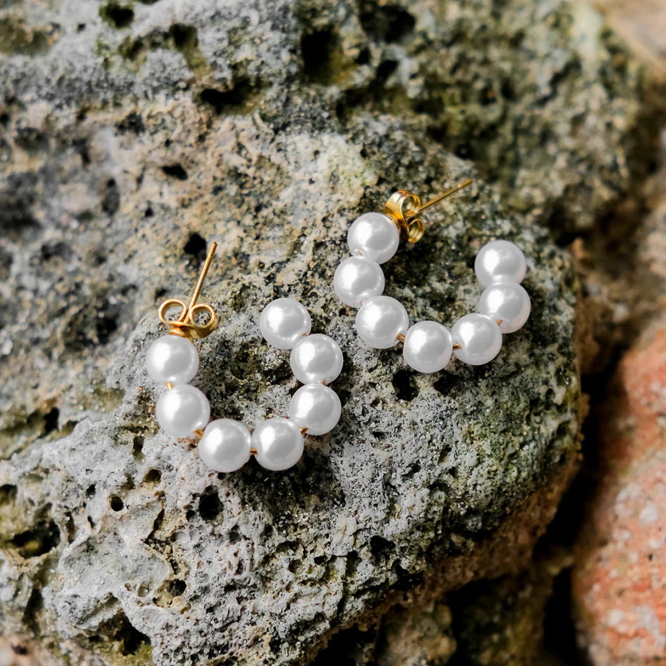 [Raffine]Nina Pearl Earrings