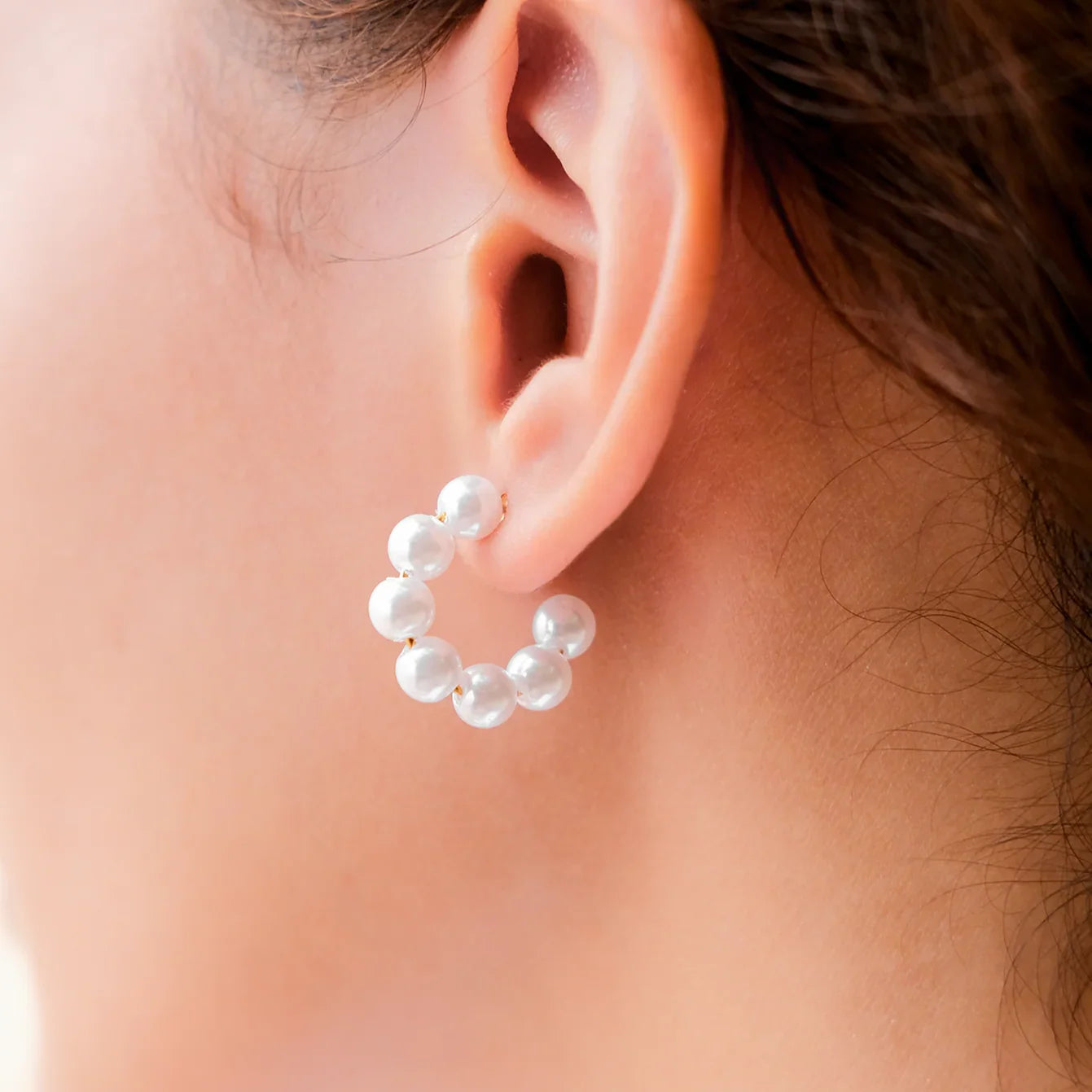 [Raffine]Nina Pearl Earrings