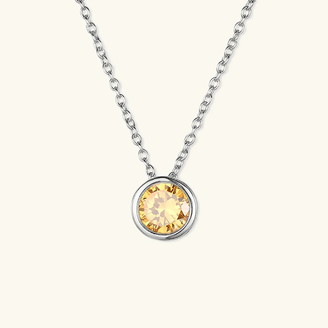 [Raffine]Amelia Birthstone Necklace