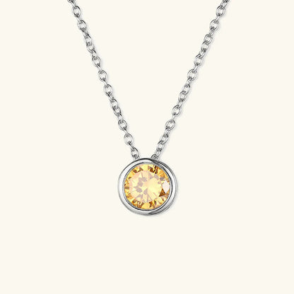[Raffine]Amelia Birthstone Necklace
