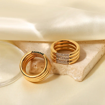 [Raffine]Serenity Diamond Gold Ring