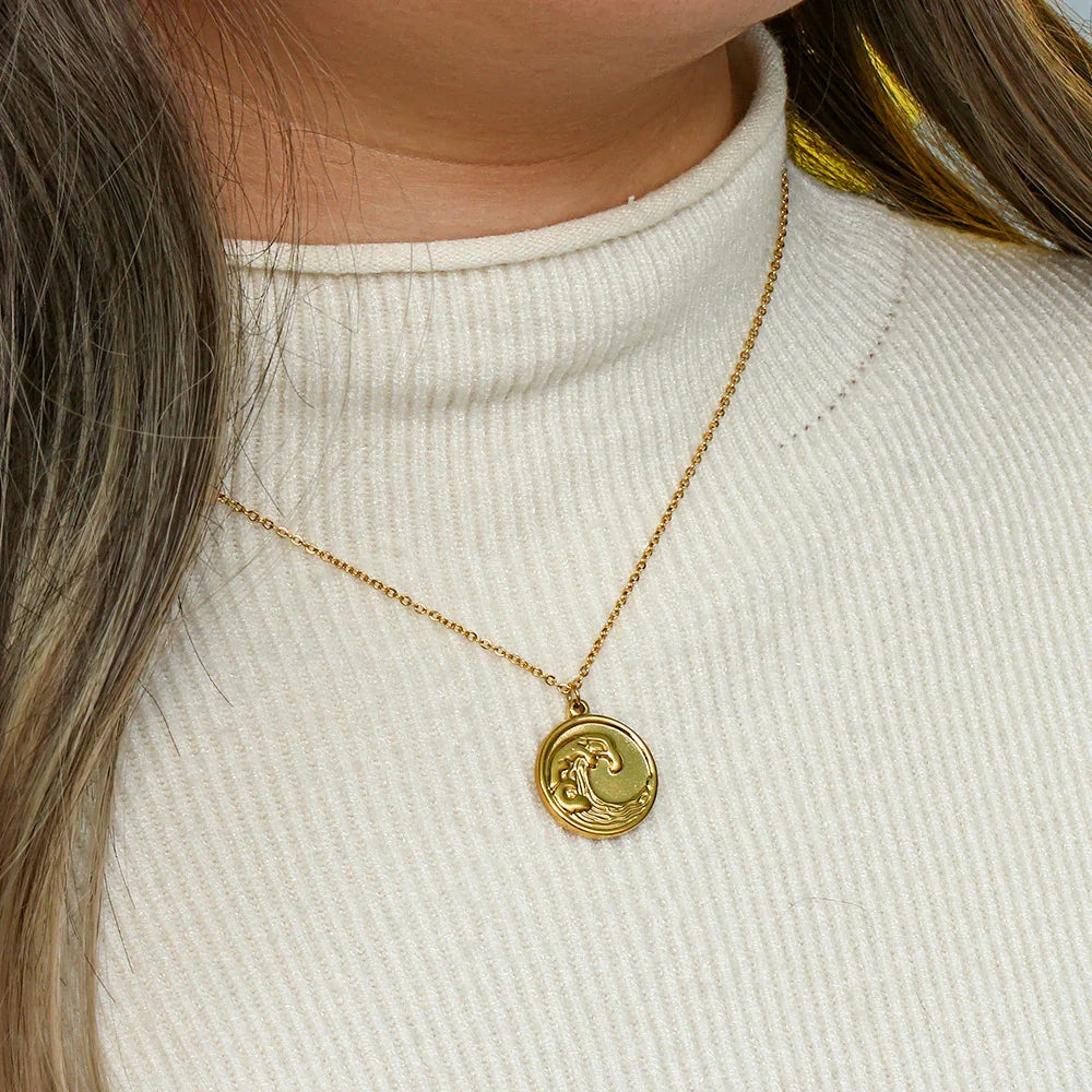 [Raffine]Delilah Ocean Pendant