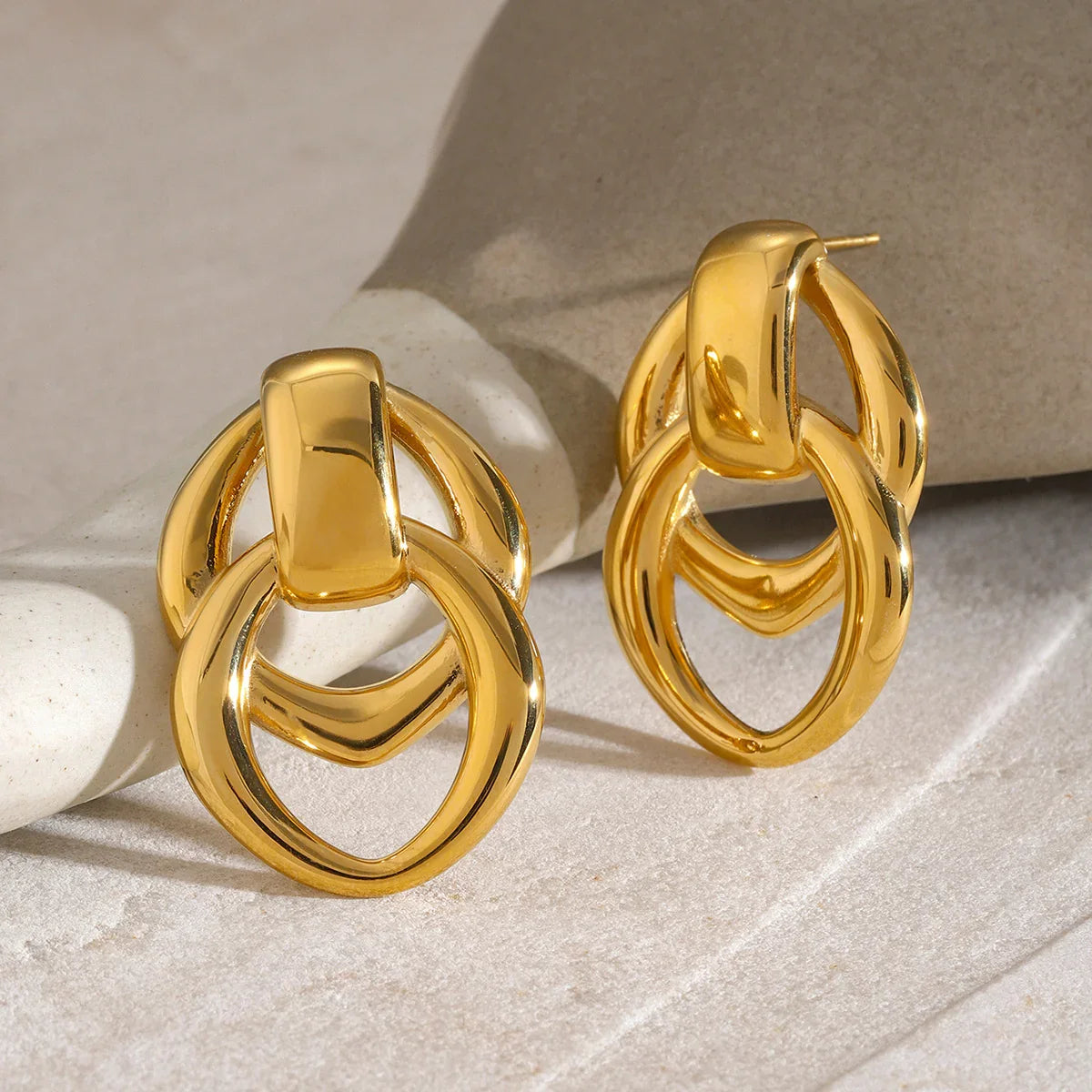 [Raffine]Zoey Gold Earrings
