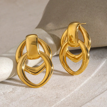 [Raffine]Zoey Gold Earrings