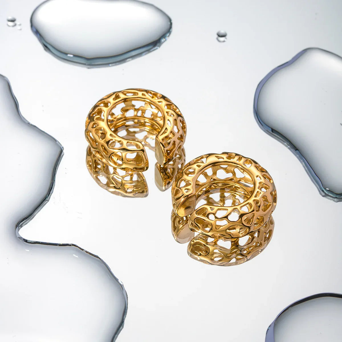 [Raffine]Alma Gold Earrings