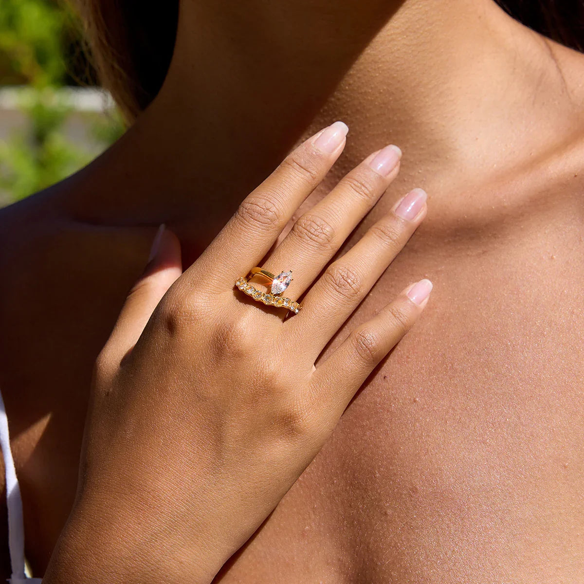 [Raffine]Calina Marquise Diamond Ring