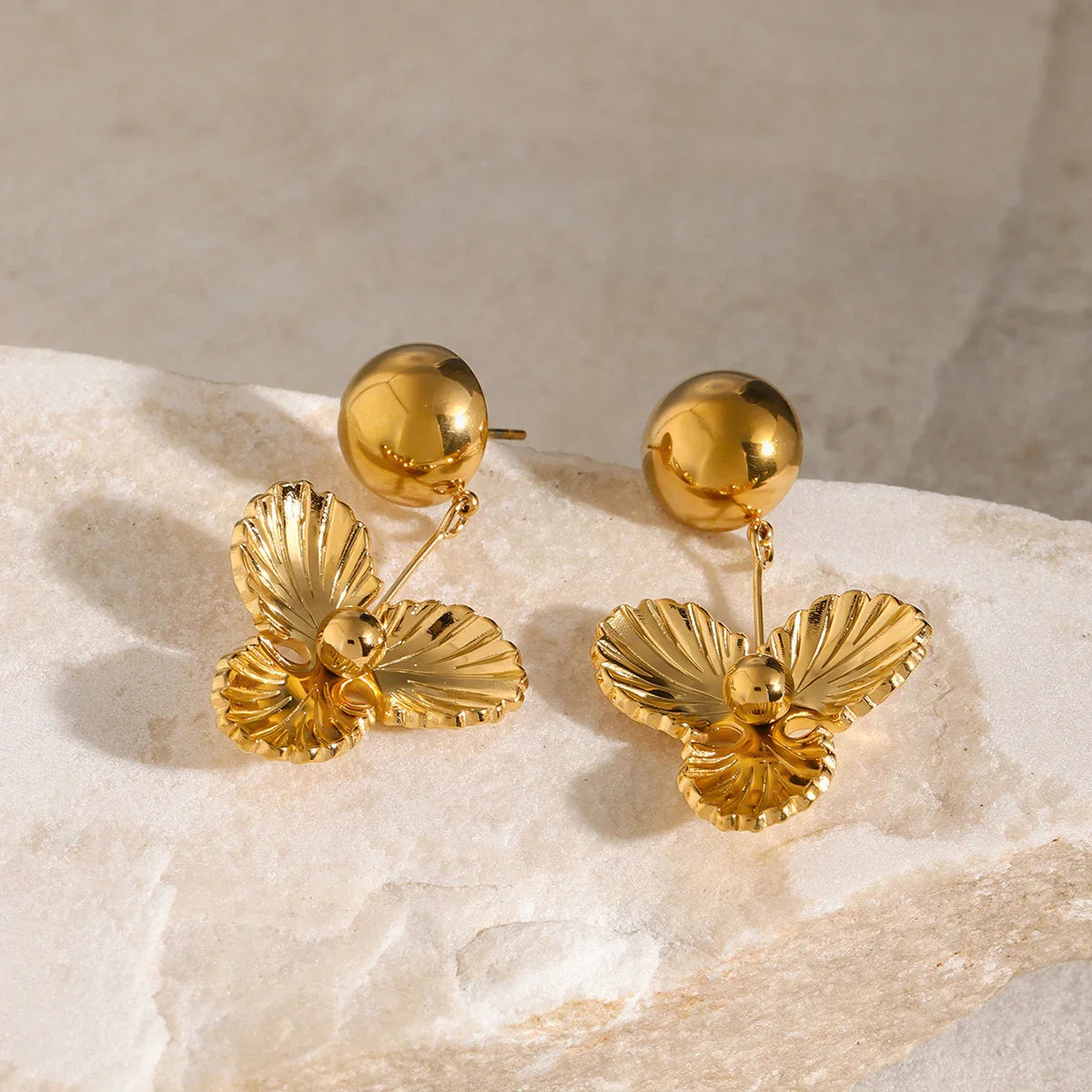 [Raffine]Andrea Gold Earrings