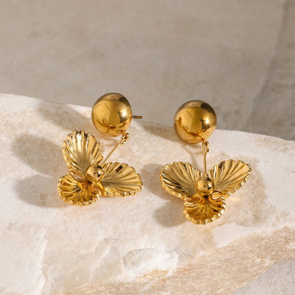 [Raffine]Andrea Gold Earrings
