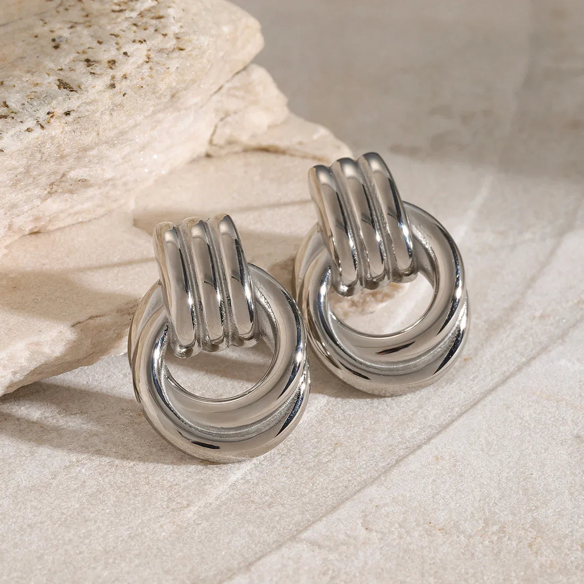 [Raffine]Luna Layered Hoop Earrings
