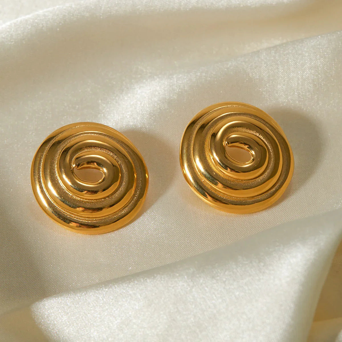 [Raffine]Eliah Gold Earrings