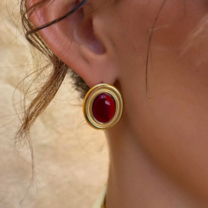 [Raffine]Fresca Gemstone Earrings