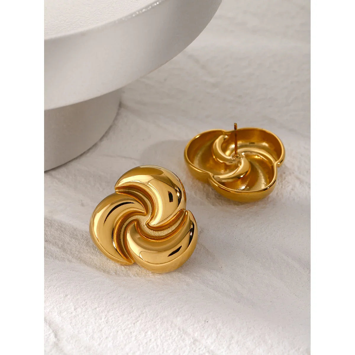 [Raffine]Celestia Gold Earrings