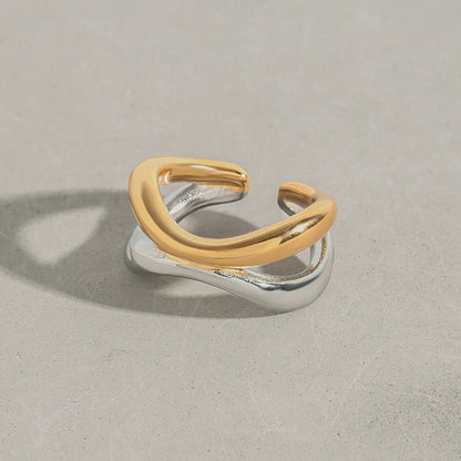 [Raffine]Deanna Gold Intertwined Ring