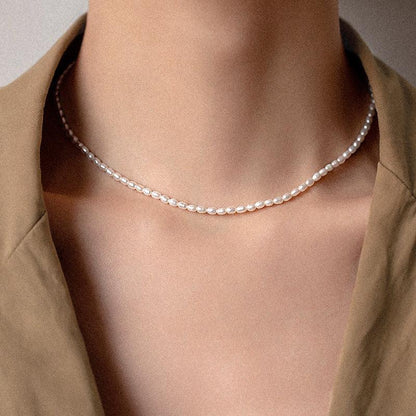 [Raffine]Avaria Freshwater Pearl Choker