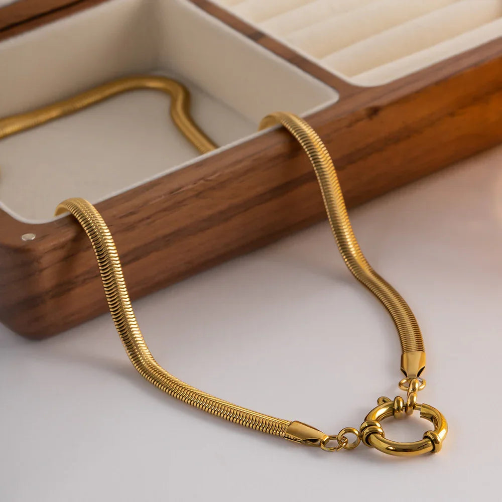 [Raffine]Gabriella Gold Necklace
