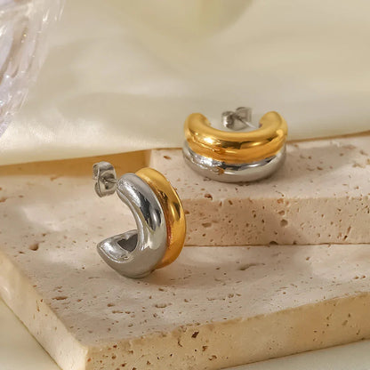 [Raffine]Henrietta Gold Earrings