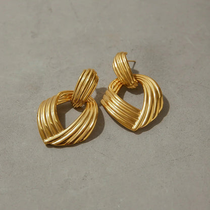 [Raffine]Selma Gold Knot Earrings