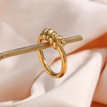 [Raffine]Lacrima Gold Ring