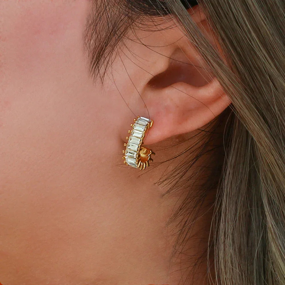 [Raffine]Agnes Diamond Earrings